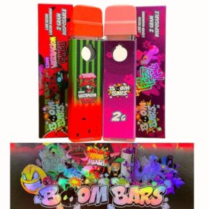 Buy boom bars 2g disposable today