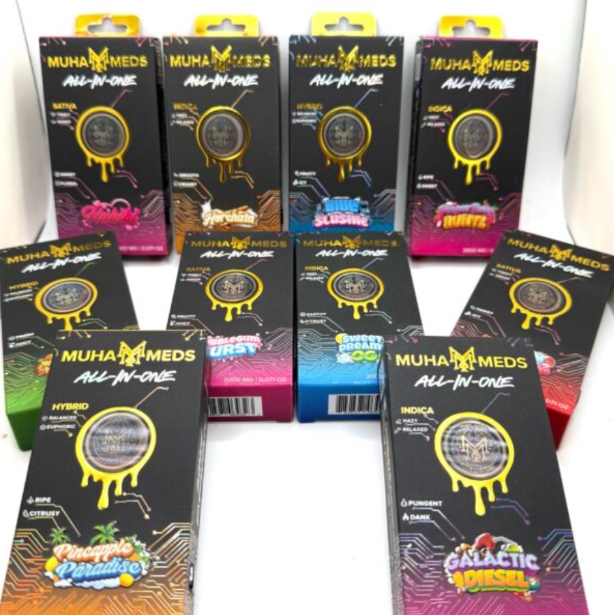 muhameds 2g disposable for sale Muha meds 2g for sale! A high-capacity disposable vape made for portability, ease of use, and smooth operation. With its ready-to-use design and