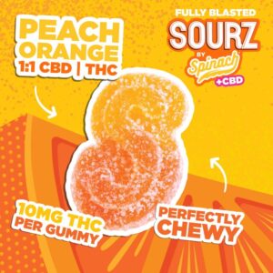 PEACH ORANGE 1-1 CBD | THC