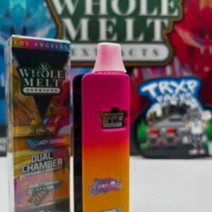 Wholemelt 2g for sale! The Dual Chamber 2G Vaporizer is made to be portable, easy to use, and convenient. Its dual-chamber design enables user