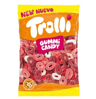 RED FRUITS MINI RINGS TROLLI KG