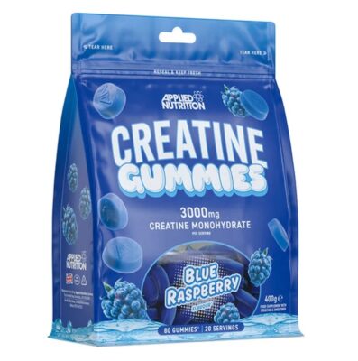 Creatine Gummies, 80 gummies Blue Raspberry