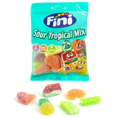 GOMAS SOUR TROPICAL MIX 12X90 GR FOR SALE
