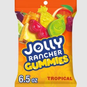 Jolly Rancher Gummies Tropical Beach Blast Flavored Candy, Bag 6.5 oz for sale