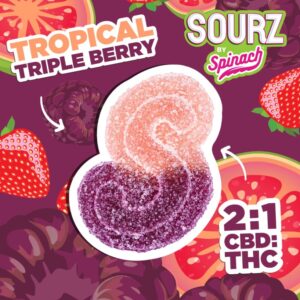 TROPICAL TRIPLE BERRY 2:1 CBD THC